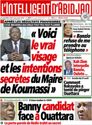 L’intelligent d’Abidjan N° 2823