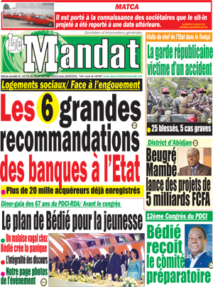 Le Mandat N° 1078