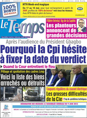 Le Temps N° 2903