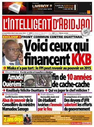 L’intelligent d’Abidjan N° 2839