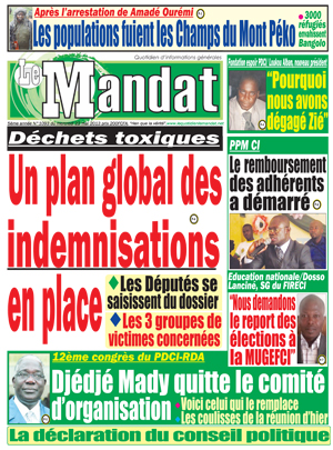 Le Mandat N° 1093