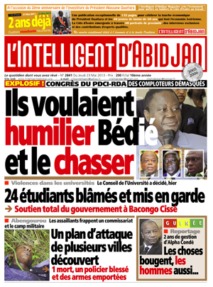 L’intelligent d’Abidjan N° 2841