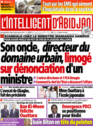 L’intelligent d’Abidjan N° 2850