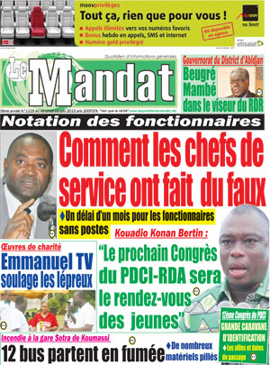 Le Mandat N° 1119