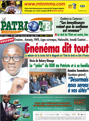 Le Patriote N° 4077