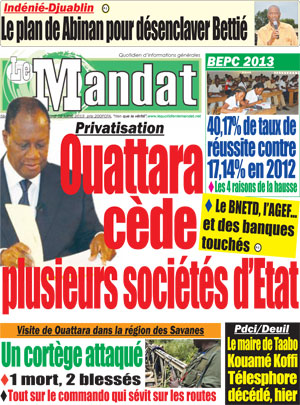 Le Mandat N° 1128
