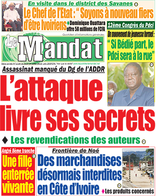 Le Mandat N° 1130