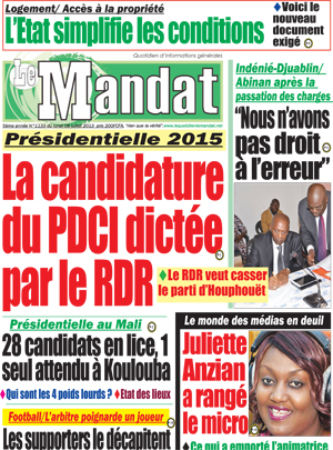 Le Mandat N° 1133