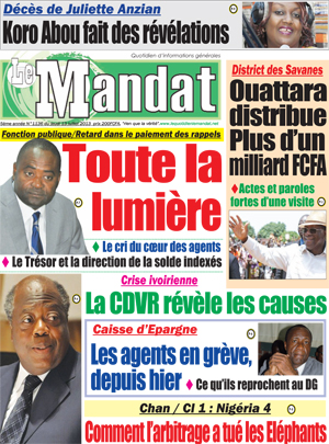 Le Mandat N° 1136
