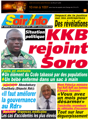 Soir Info N° 5648