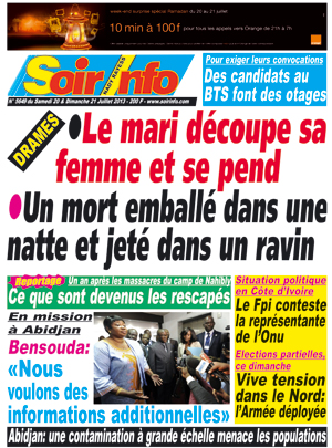 Soir Info N° 5649