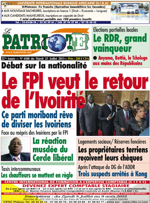 Le Patriote N° 4100