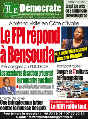 Le Democrate N° 725