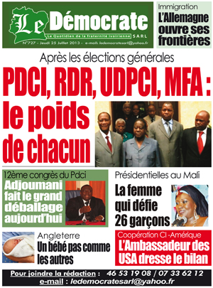 Le Democrate N° 727