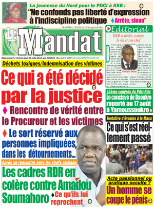 Le Mandat N° 1148