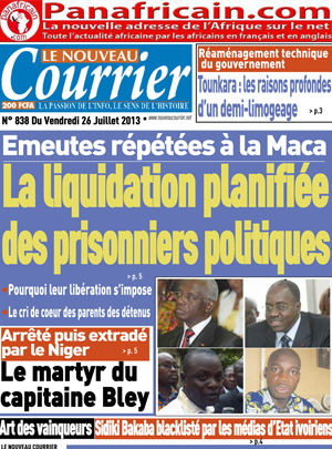 Le Nouveau Courrier N° 838