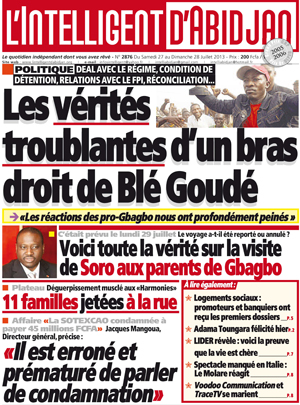 L’intelligent d’Abidjan N° 2876