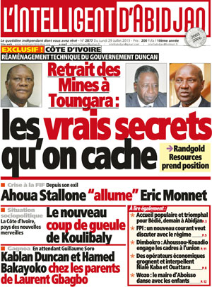 L’intelligent d’Abidjan N° 2877