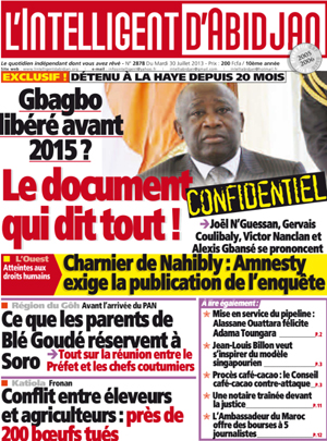 L’intelligent d’Abidjan N° 2878