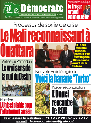 Le Democrate N° 735