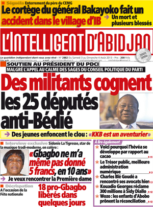 L’intelligent d’Abidjan N° 2882