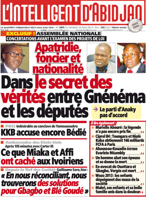 L’intelligent d’Abidjan N° 2890