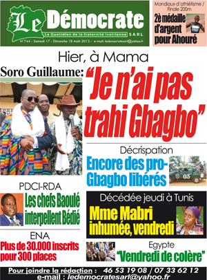 Le Democrate N° 744