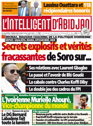 L’intelligent d’Abidjan N° 2891