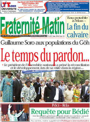 Fraternité Matin N° 14615