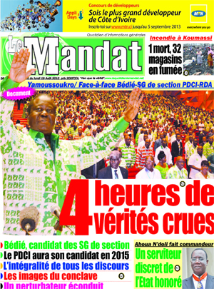 Le Mandat N° 1166