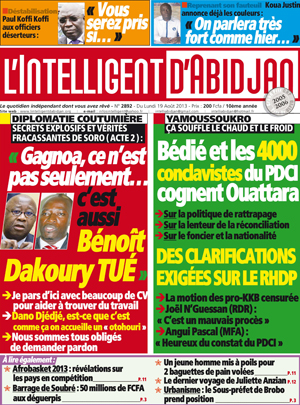 L’intelligent d’Abidjan N° 2892