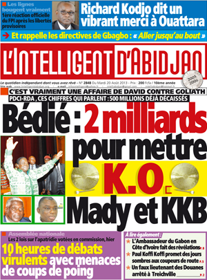L’intelligent d’Abidjan N° 2848