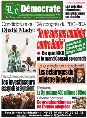 Le Democrate N° 748