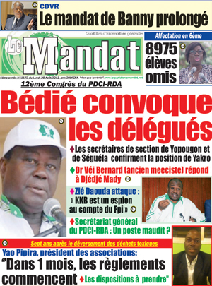 Le Mandat N° 1172