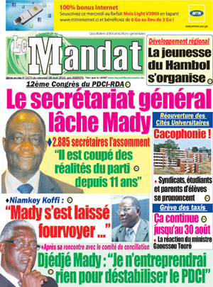 Le Mandat N° 1174