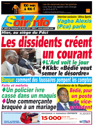 Soir Info N° 5681