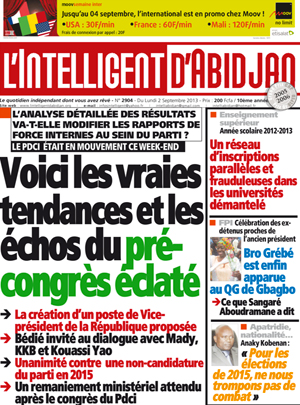 L’intelligent d’Abidjan N° 2904