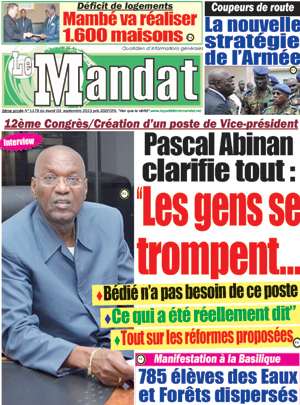 Le Mandat N° 1179
