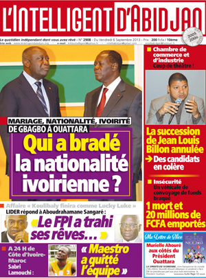 L’intelligent d’Abidjan N° 2908
