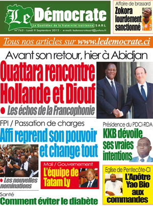 Le Democrate N° 763