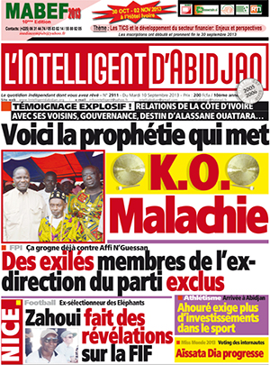 L’intelligent d’Abidjan N° 2911