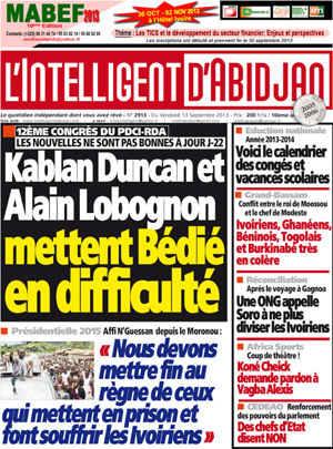 L’intelligent d’Abidjan N° 2913
