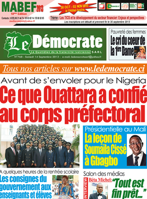 Le Democrate N° 768