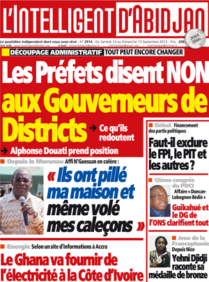 L’intelligent d’Abidjan N° 2914