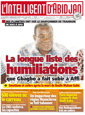 L’intelligent d’Abidjan N° 2916