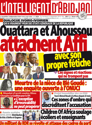 L’intelligent d’Abidjan N° 2924