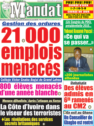Le Mandat N° 1201