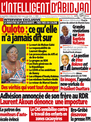 L’intelligent d’Abidjan N° 2925