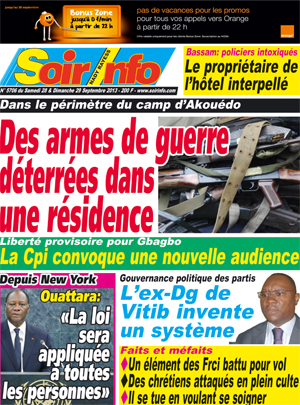 Soir Info N° 5706