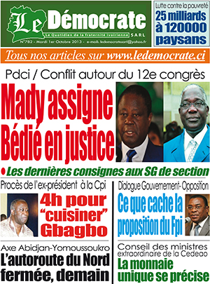 Le Democrate N° 782